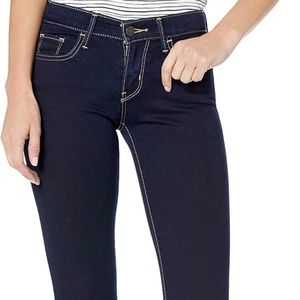 Levi’s 710 Super Skinny Deep Blue Jeans Size 29x30